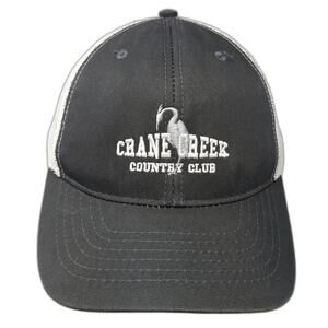 Legendary Headwear Crane Creek Country Club Trucker Hat Gray One Size Snapback